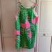 Lilly Pulitzer Dresses | Lilly Pulitzer Pink Pout Flamenco Pineapple Sundress, Size 14 | Color: Green/Pink | Size: 14