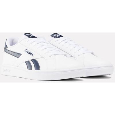 Sneaker REEBOK CLASSIC "COURT RETRO", Gr. 38,5, blau (weiß, navy), Synthetik, Textil, sportlich, Schuhe Image