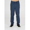 Stoffhose CRUZ "Reagan", Herren, Gr. M, EURO-Größen, blau (dunkelblau, denim), 55% Leinen, 45% Baumwolle, unifarben, casual, Hosen, aus angenehmem Leinen-Baumwoll-Mix