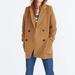 Madewell Jackets & Coats | Madewell Hollis Double Breasted Wool Blend Camel Tan Coat Jacket Size Xs | Color: Brown/Tan | Size: Xs