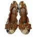 Burberry Shoes | Burberry Plaid Nova Check Canvas Buckle Travel Ballet Flats Size 40 Slip-On | Color: Brown/Cream | Size: 40eu