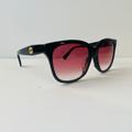 Gucci Accessories | New Authentic Gucci Gg0800sa 002 Black Frame With Red Gradient Lenses Sunglass | Color: Black/Red | Size: Os