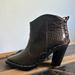 Rebecca Minkoff Shoes | Nwot Rebecca Minkoff Western Cowgirl Booties. Dark Brown, Studded. Women’s 5. | Color: Brown/Silver | Size: 5