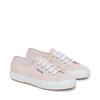 Sneaker SUPERGA "2750 LAME", Gr. 38, rosa (rosegoldfarb), Textil, sportlich, Schuhe