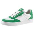 Sneaker TAMARIS Gr. 42, grün (grün, weiß) Damen Schuhe Sneaker mit praktischem Wechselfußbett, Freizeitschuh, Halbschuh, Schnürschuh