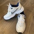 Nike Shoes | Men Nike Air Monarch Iv White Us Men's Size 8.5 | Color: Blue/White | Size: 8.5