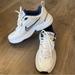 Nike Shoes | Men Nike Air Monarch Iv White Us Men's Size 8.5 | Color: Blue/White | Size: 8.5