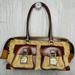 Dooney & Bourke Bags | Dooney And Bourke Vintage Brown Satchel Bag / Dr Bag With Gold Hardware Purse | Color: Brown/Tan | Size: Os