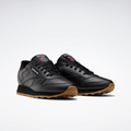 Sneaker REEBOK CLASSIC "Classic Leather" Gr. 36, schwarz (schwarz, schw) Schuhe
