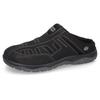 Clog DOCKERS BY GERLI, Herren, Gr. 40, schwarz, Nubukleder, sportlich, Schuhe, Sommerschuh,Schlappen,Urlaub, zum einfachen Schlupfen - schmale Form