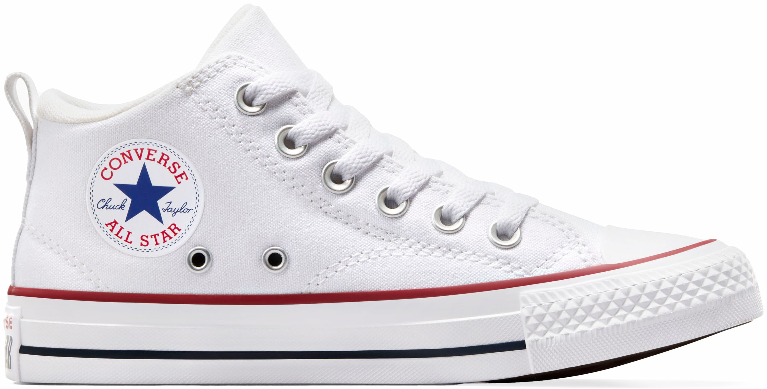 Sneaker CONVERSE "CHUCK TAYLOR ALL STAR MALDEN STREET", Mädchen, Gr. 36, weiß, Textil, Schuhe Sneaker