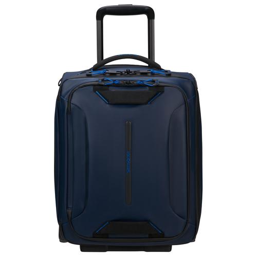 Weichgepäck-Trolley SAMSONITE ""ECODIVER"", Gr. B/H/T: 36cm x 45cm x 20cm 30 l, blau (blau nights), modisch, Koffer, Handgepäck Weichschalenkoffer Trolley Handgepäck-Koffer