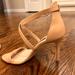 Nine West Shoes | Nine West Nude Heels 3.5 Inches. Only Worn One Time. Excellent Condition! | Color: Tan | Size: 7