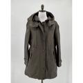 Burberry Jackets & Coats | Burberry Brit Womens Brown Quilted Lined Hooded Trench Coat Sz Xl Nwt | Color: Brown | Size: Xl
