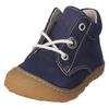 Lauflernschuh PEPINO BY RICOSTA "Cory 50 WMS: Mittel", Kinder, Gr. 26, blau (navy), Leder, casual, Schuhe, Schnürschuh mit WMS-System, Leder, Größenschablone zum Download