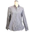 Michael Kors Shirts | Men's Michael Kors Large Button Down Shirt Plaid Tailored Fit Dress Shirt | Color: Blue/Gray | Size: L