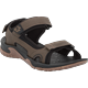 Sandale JACK WOLFSKIN "LAKEWOOD CRUISE SANDAL M" Gr. 40,5, braun Schuhe Damen Outdoor-Schuhe mit Klettverschluss