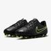 Nike Shoes | Nike Jr. Tiempo Legend 10 Club Cleats Youth Size 6y Black Green Dv4352-001 New | Color: Black/Green | Size: 6y