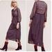 Anthropologie Dresses | Anthropologie Floreat Countryside Prairie Long Sleeve Maxi Dress 2 | Color: Black/Red | Size: 2