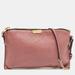 Burberry Bags | Burberry Rose Pink Signature Grain Check Embossed Leather Peyton Crossbody Bag | Color: Pink | Size: Os