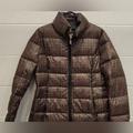 Ralph Lauren Jackets & Coats | Lauren Ralph Lauren Hounds Tooth Plaid Brown Puffer Jacket Ladies Large | Color: Brown | Size: L