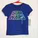 Disney Shirts & Tops | Disney Star Wars Blue Tshirt Girls Size Xs 4 | Color: Blue | Size: 4g