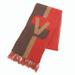 Louis Vuitton Accessories | Louis Vuitton Echarpe V Histric Scarf Wool/Cashmere Women's Louis Vuitton | Color: Brown | Size: Os