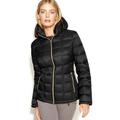 Michael Kors Jackets & Coats | $190 Michael Kors Quilted Packable Black Hooded Down Puffer Jacket Coat M New | Color: Black | Size: M