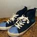 Disney Shoes | Lilo & Stitch Ohana High Top Sneakers Unisex Women’s Size 7 | Color: Blue | Size: 7