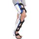 Adjustable Knee Ankle Foot Orthosis Durable Thigh Knee Joint Fixed Brace Ankle Foot Orthosis Braces Supports Easy To Disassemble And Clean (Right Large/L)