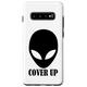 Hülle für Galaxy S10+ Alien Cover Up - Lustiges UFO