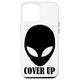 Hülle für iPhone 15 Plus Alien Cover Up - Lustiges UFO