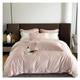 VAUNDY Black Jacquard Bedding Set 1000TC Cotton Duvet Cover Set Bed Sheet Pillowcase Home Textile,Duvet Cover Set