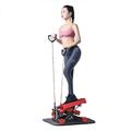 2-in-1 Twist Stepper with Power Cord, Swing Stepper and Side Stepper for Beginners and Advanced Users, Up and Down Stepper with Display