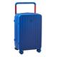 sufangfang Suitcase Suitcase Wide Trolley Aluminum Frame 20 Inch Suitcase for Women Strong and Durable Trolley Suitcase for Men Suitcases (Color : Blue, Size : 26)