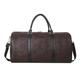 Leather Duffel Bag,Travel Tote Bag,Waterproof Duffel Bag,Camping Bag, Weekend Bag,Fitness and Travel Use (Brown)