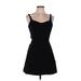 Hollister Casual Dress - Mini: Black Solid Dresses - Women's Size Medium