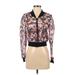 Sam Edelman Jacket: Pink Floral Motif Jackets & Outerwear - Women's Size X-Small