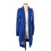 DKNY Cardigan Sweater: Blue Sweaters & Sweatshirts - Women's Size Small