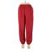 Gap Sweatpants - High Rise: Red Activewear - Women's Size Medium