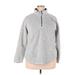 Cozy Sherpa Faux Fur Jacket: Gray Jackets & Outerwear - Women's Size 2X-Large
