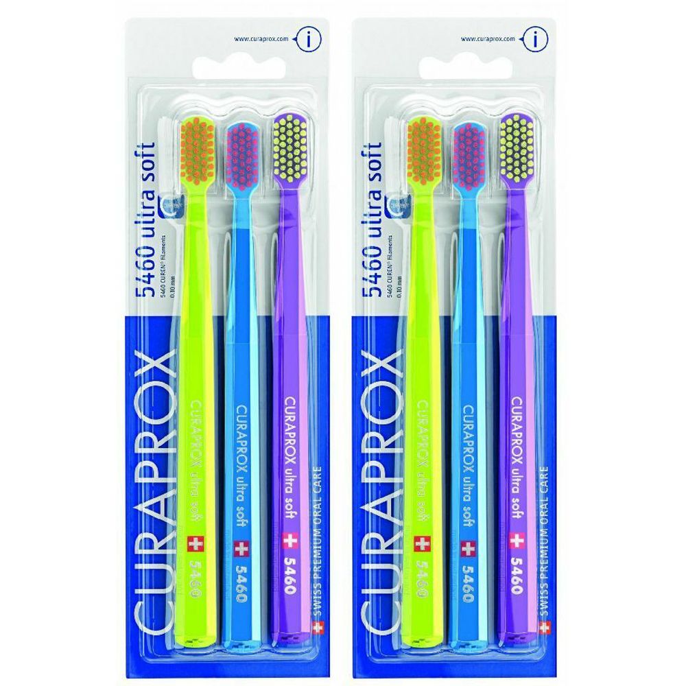CURAPROX CS 5460 Trio Ultra Soft 2x58 g Spazzolino da denti