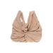 Adrienne Vittadini Leather Hobo Bag: Tan Bags