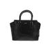 Coach Leather Shoulder Bag: Black Solid Bags