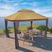 13 x 10 Feet Patio Gazebo Double Vented Gazebo With Mosquito Net