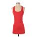 Nike Active Tank Top: Red Activewear - Women's Size Small