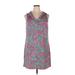 Crown & Ivy Casual Dress - Shift: Pink Batik Dresses - New - Women's Size X-Large