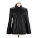 New York & Company Leather Jacket: Black Jackets & Outerwear - Women's Size X-Large