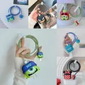 Set da 4 pezzi di protezione per cavi per iPhone / iPad 18W/20W Custodia protettiva per caricabatterie 3D Cartoon Gestione dei cavi Organizzatori di cavi per telefono