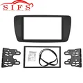 2 DIN Adapter CD Trim Panel interfaccia Stereo Radio Car Frame Panel Fascia per SEAT Ibiza 2008 +